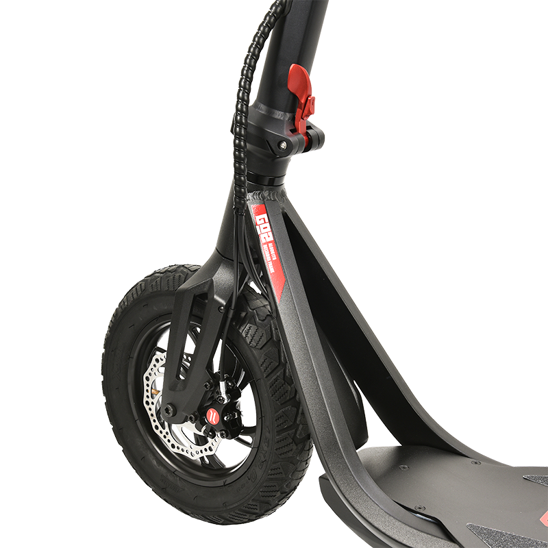Emuze GO2 48V 750W Potente scooter eléctrico plegable inteligente, tres velocidades ajustables con neumático de 12 